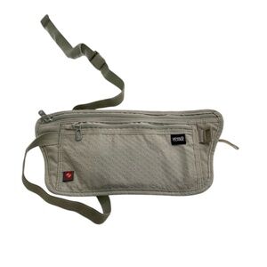 Unisex Lewis N. Clark RFID Blocking Money Belt Travel Pouch. Taupe. One Size